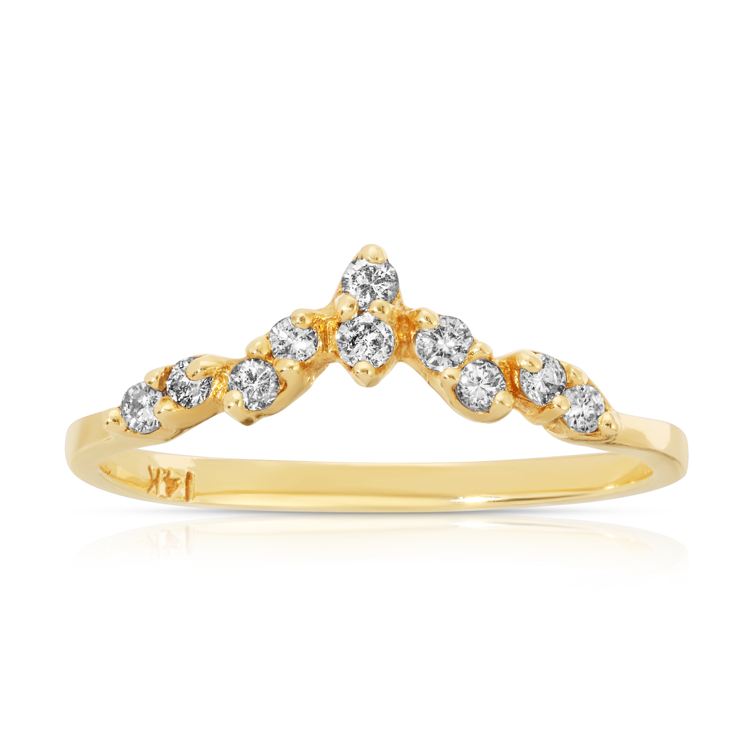 Vintage Diamond Tiara Band Ring Roseark Vintage