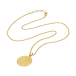 Vintage Virgo Coin Pendant Pendant Roseark Vintage   