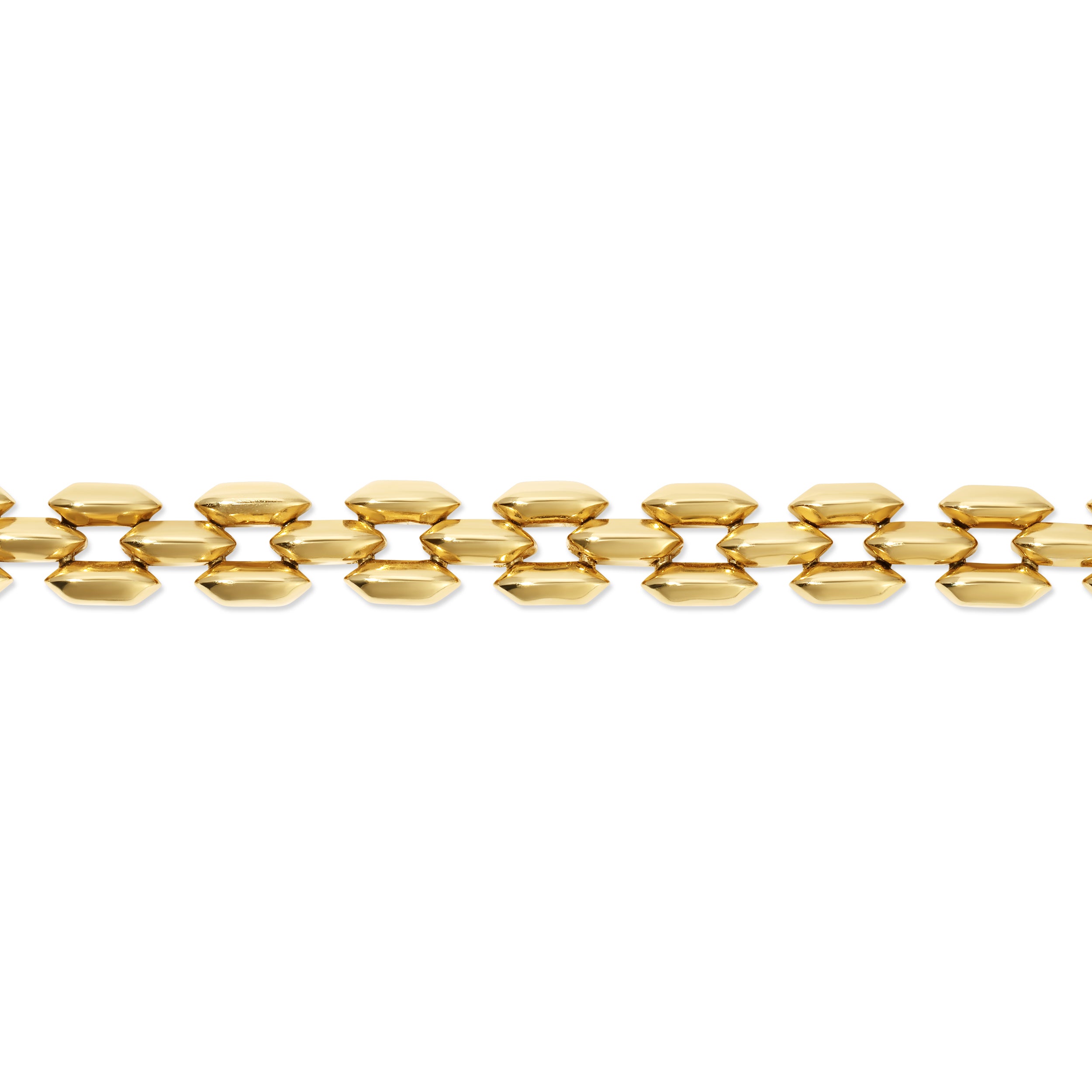 Tiered Three Link Bracelet Chain Bracelet Roseark Deux