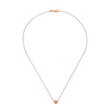 Rosebud Necklace, Medium Necklace Roseark Jewelry RGold Rose - RGold Chain