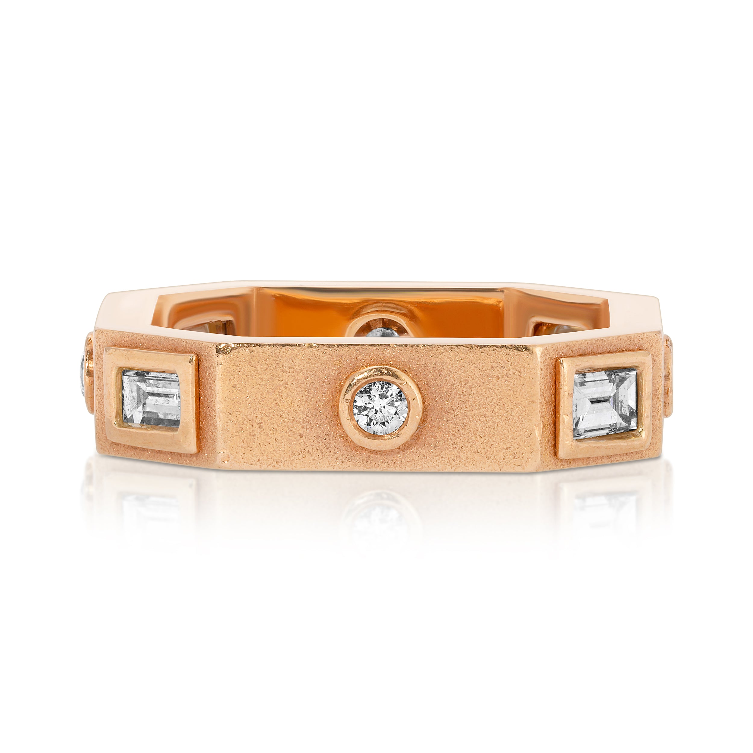 Compass Ring Stack Ring Roseark