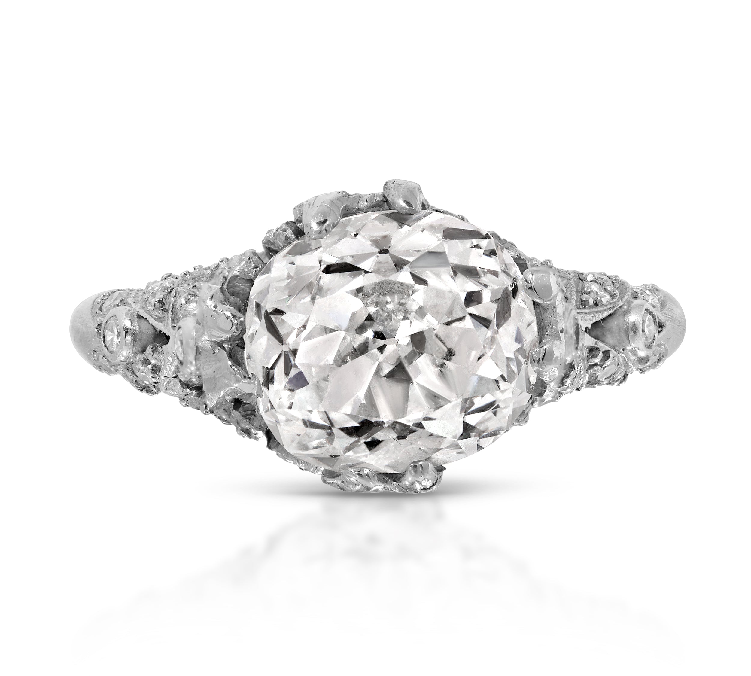 Vintage Solitaire Diamond Ring Ring Roseark Vintage