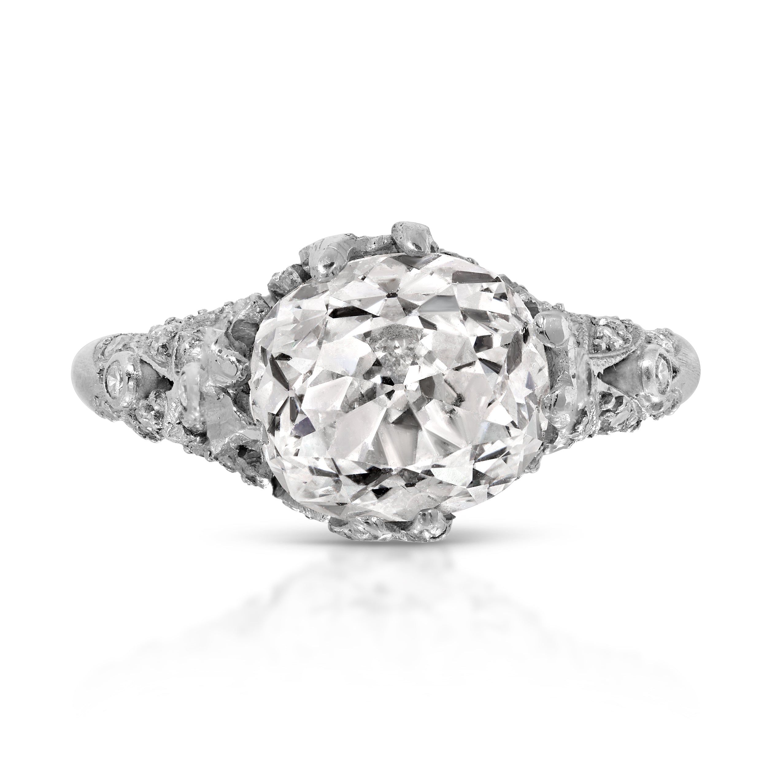 Vintage Solitaire Diamond Ring Ring Roseark Vintage