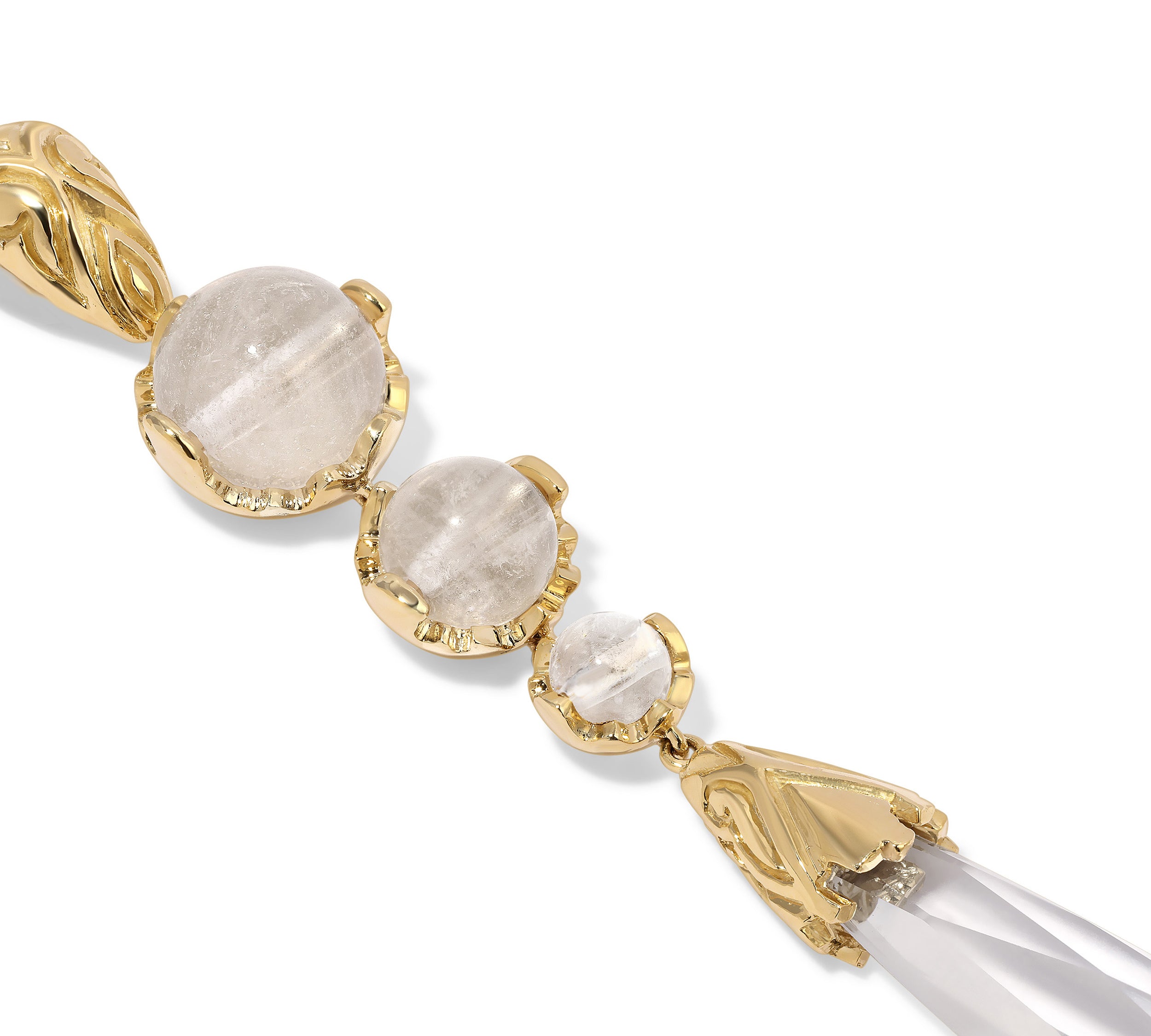 Quartz Dew Drops Drop Earrings MAE + LANG