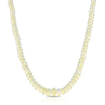 Opal Beaded Choker Necklace Beaded Necklace Roseark Deux