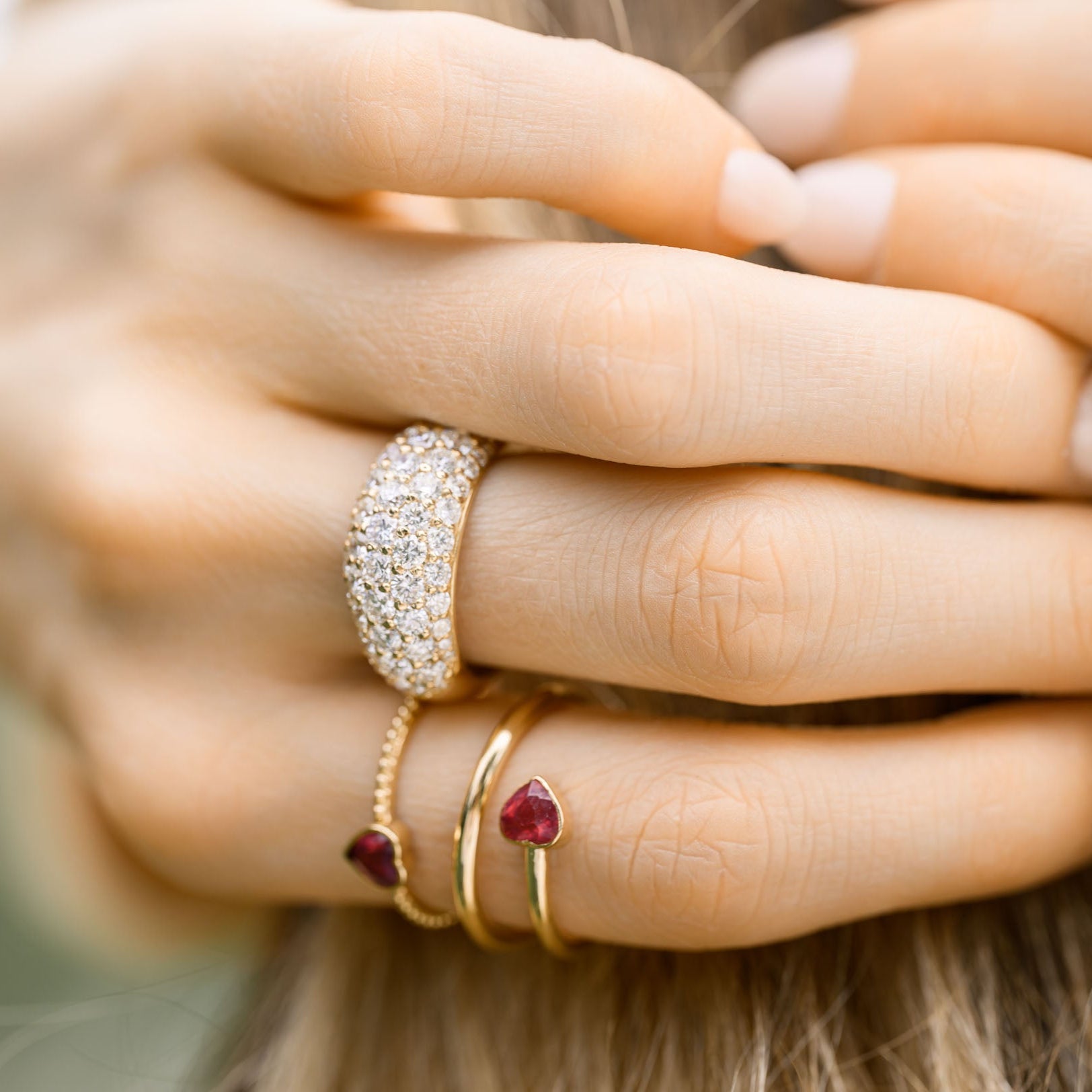 Gilded Age Cocktail Ring Cocktail Ring The Finest Stack