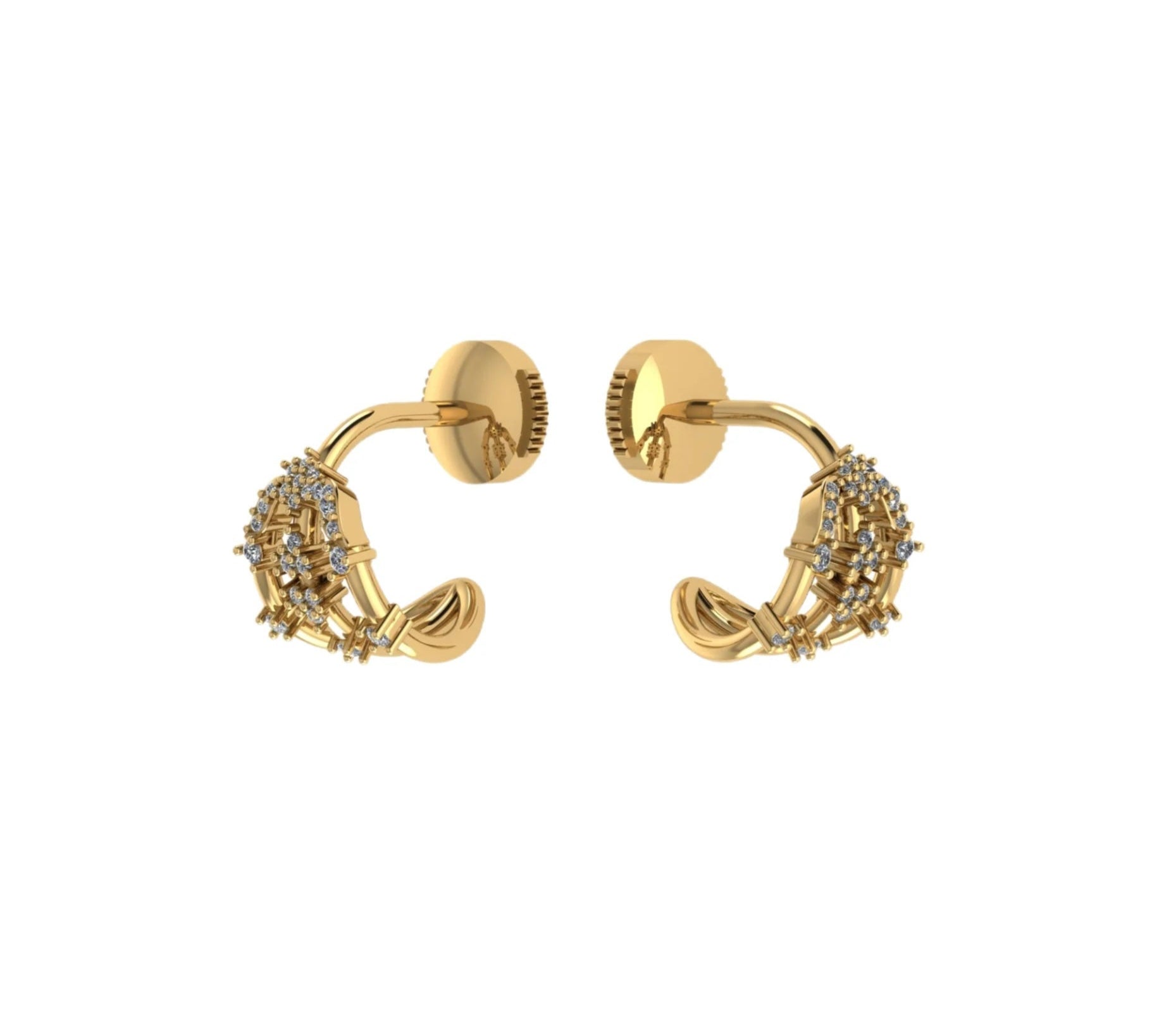 Primrose Hoop Earrings Hoop Earrings The Finest Stack