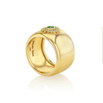 Twilight Star Cigar Band Cocktail Ring Malibu Soul Fine Jewelry