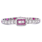 Art Deco Old European Diamond Bracelet Bracelet Roseark Vintage