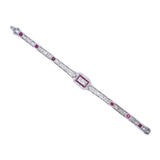 Art Deco Old European Diamond Bracelet Bracelet Roseark Vintage