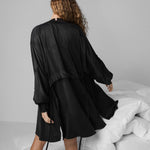 Washable Silk Robe Clothing LUNYA