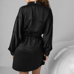 Washable Silk Robe Clothing LUNYA