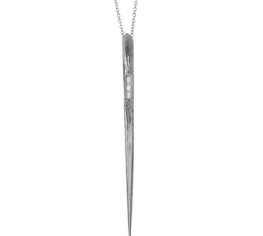 Stingray Necklace with Diamonds Pendant Necklace Elisabeth Bell Jewelry White Gold