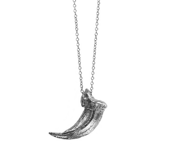 Wolf Claw Necklace Pendant Necklace Elisabeth Bell Jewelry White Gold