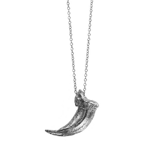 Wolf Claw Necklace Pendant Necklace Elisabeth Bell Jewelry White Gold