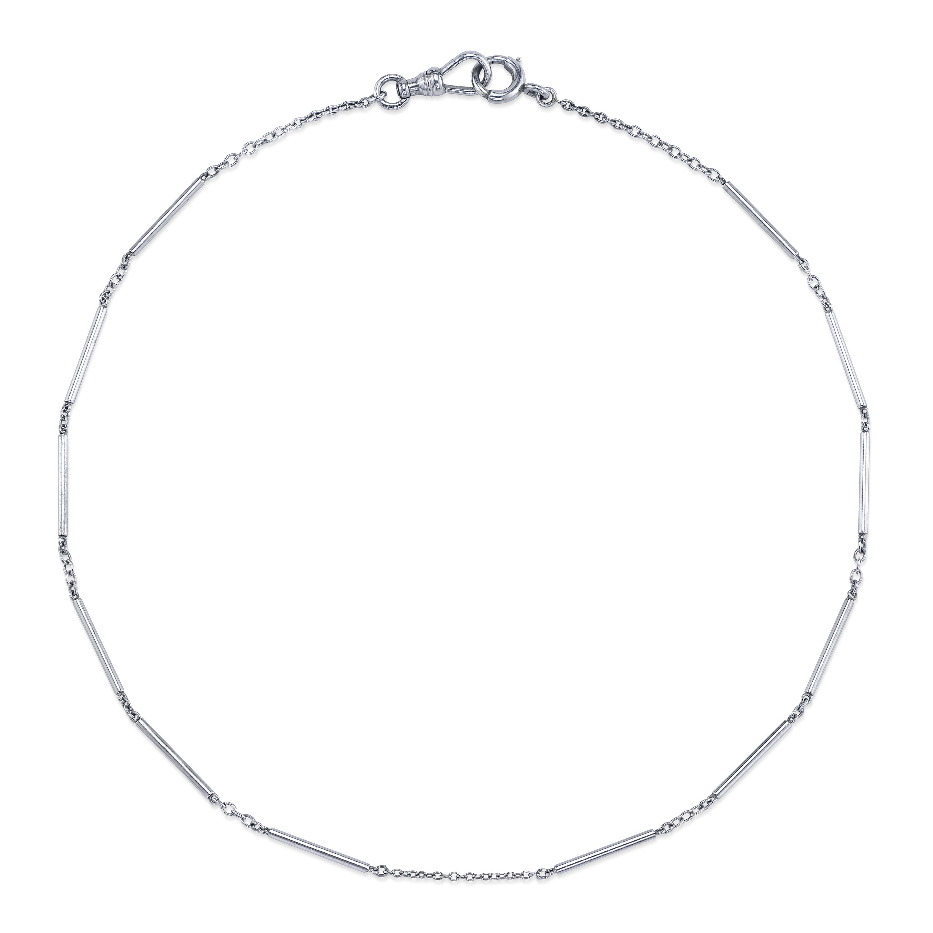 Multi-bar Link Chain Necklace Chain Necklace Roseark Vintage