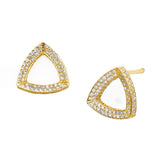Diamond Trilogy Studs Stud Earrings Karma El-Khalil