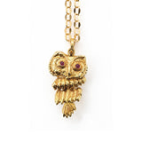 Baby Owl Necklace Pendant Necklace Yakira Rona