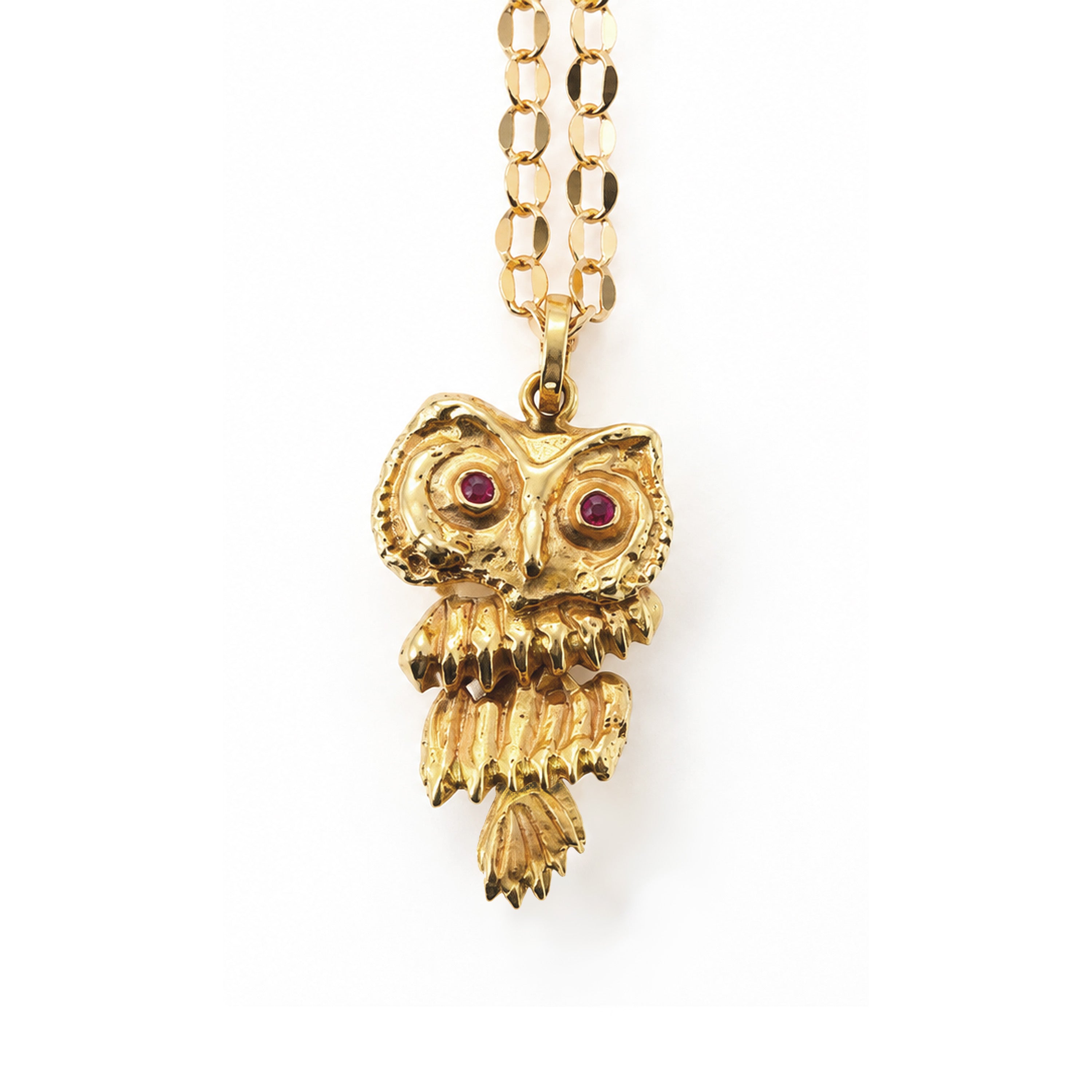 Baby Owl Necklace Pendant Necklace Yakira Rona