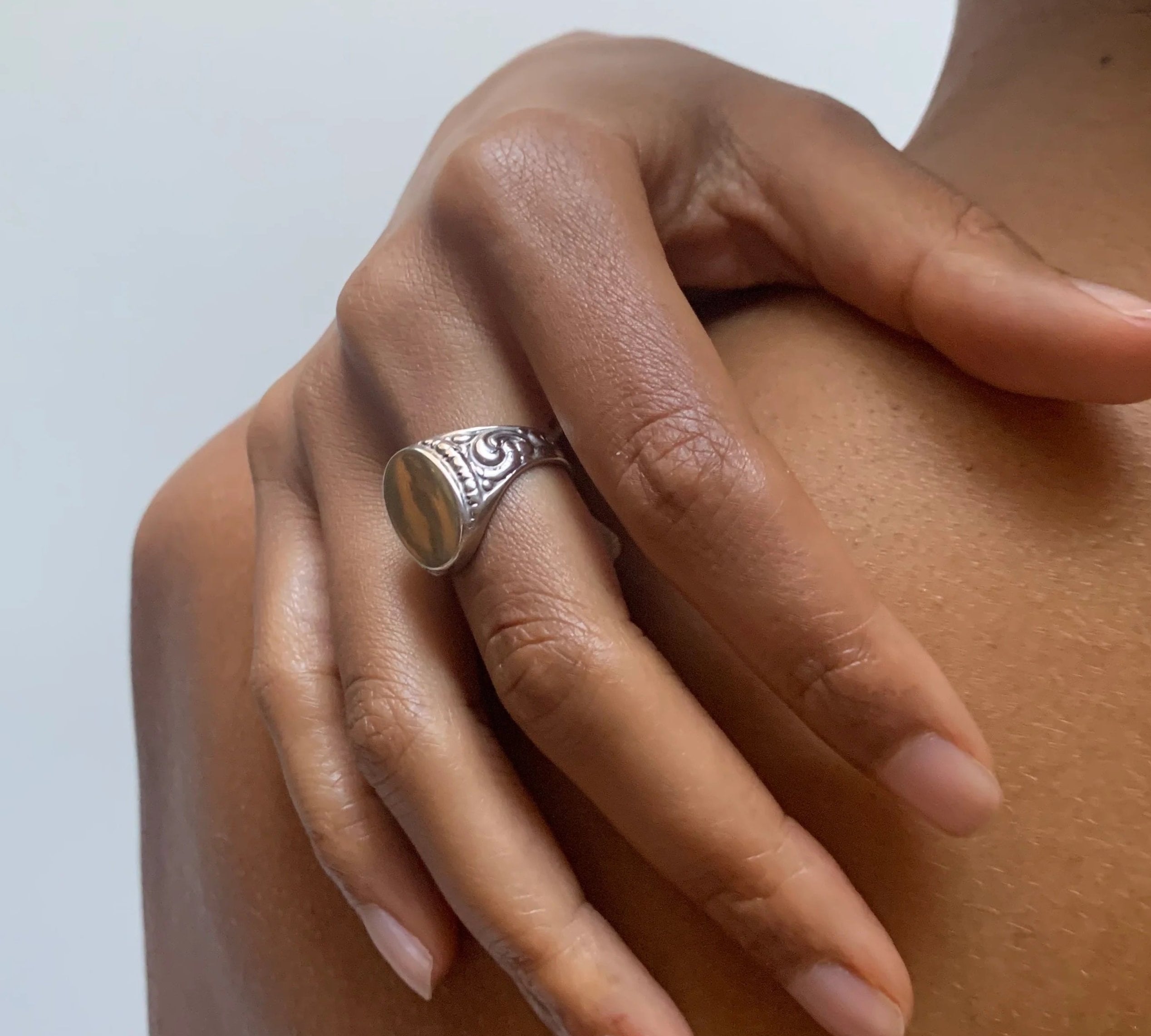 Baillie Ring Signet Ring Roseark Deux