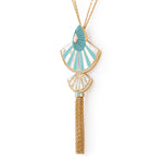 Statement Bond Street Fan Necklace Statement Necklace Latelier Nawbar