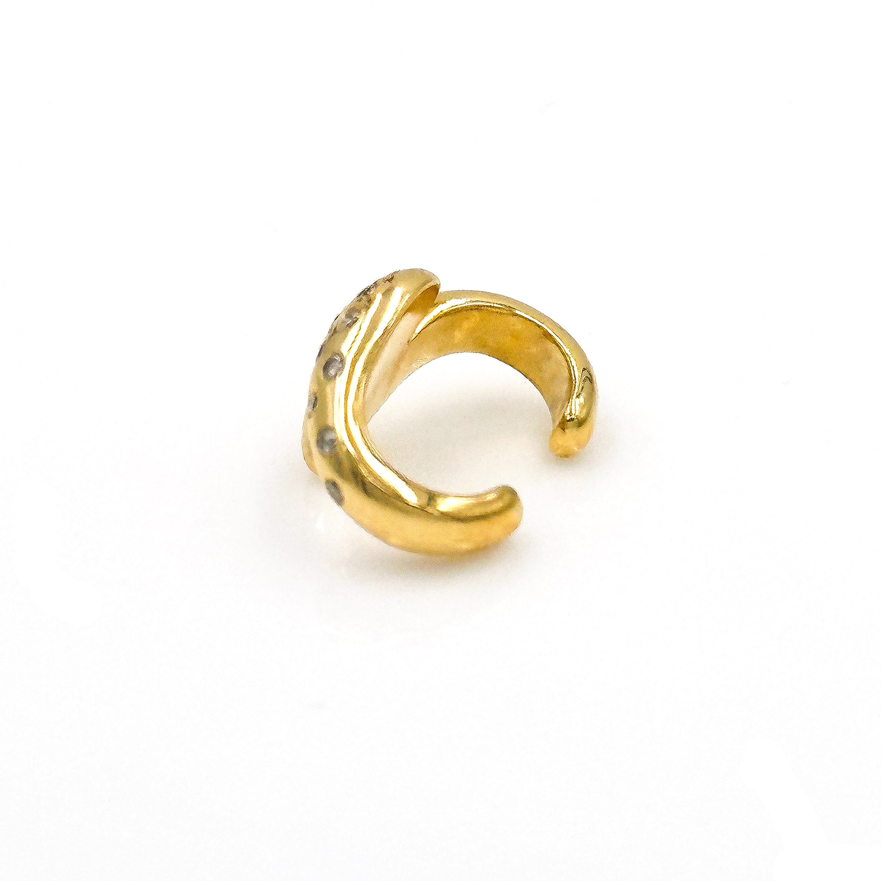 Claw Earcuff with Sprinkled Diamonds Ear Cuff Earring MAE + LANG