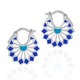 The Lady Blue Earrings, Size One Earrings Latelier Nawbar