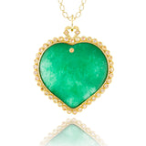 Columbian Emerald Sapphire Pendant