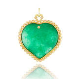 Columbian Emerald Sapphire Pendant