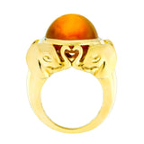 Elephant Star Opal Ring Cocktail Ring Guita M