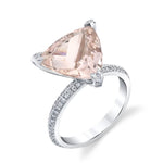 Morganite Puzzle Ring Cocktail Ring Karma El-Khalil 6