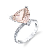 Morganite Puzzle Ring Cocktail Ring Karma El-Khalil 6