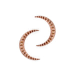 Spiky Half-Moon Earrings Earrings Karma El-Khalil