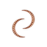 Spiky Half-Moon Earrings Earrings Karma El-Khalil