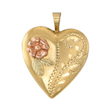 1940s Vintage Lockets Pendant Roseark Vintage LRG No Dia  