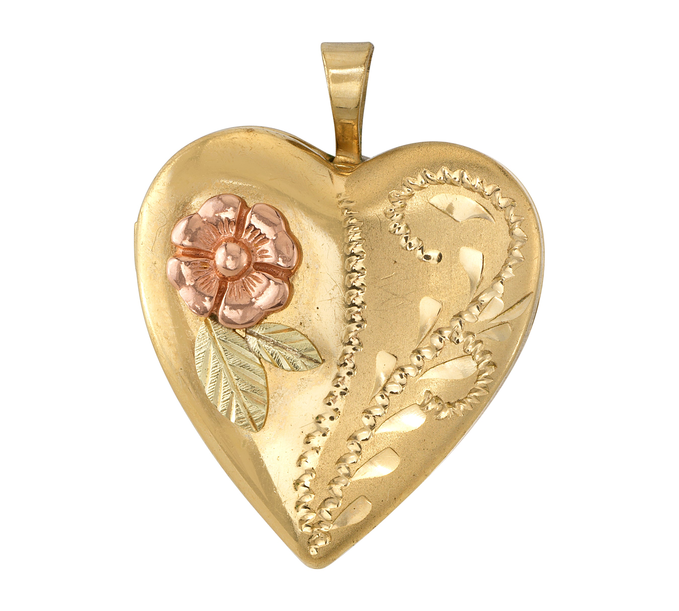 1940s Vintage Lockets Pendant Roseark Vintage LRG No Dia  