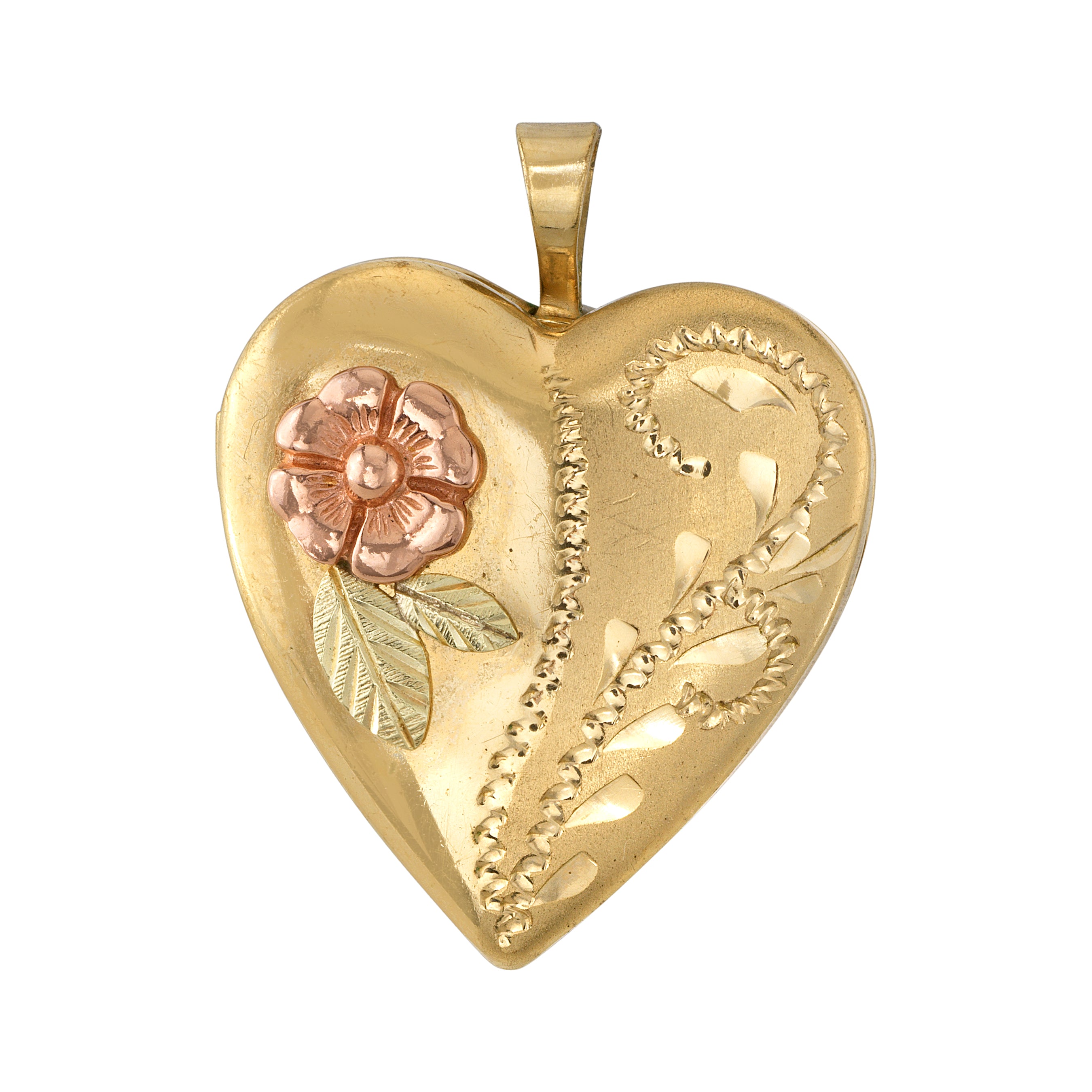 1940s Vintage Lockets Pendant Roseark Vintage LRG No Dia  