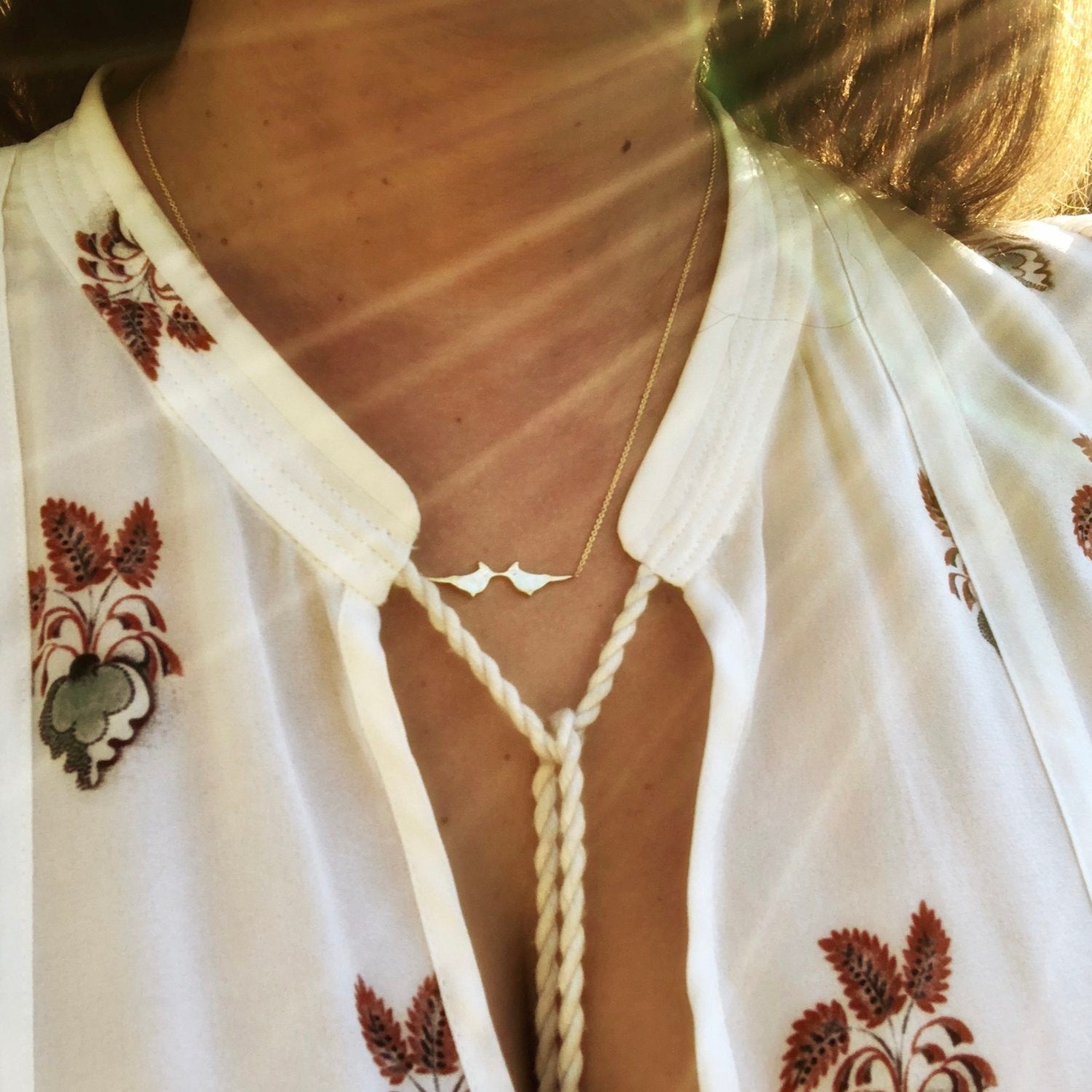 Lovebirds Flock Necklace Necklace Yakira Rona