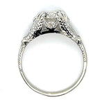 1920s Art Deco Diamond Ring Cocktail Ring Roseark Vintage