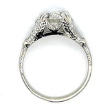 1920s Art Deco Diamond Ring Cocktail Ring Roseark Vintage