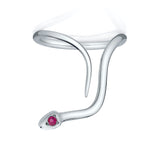 Mini Snake Ring Ring Perez Bitan Ruby