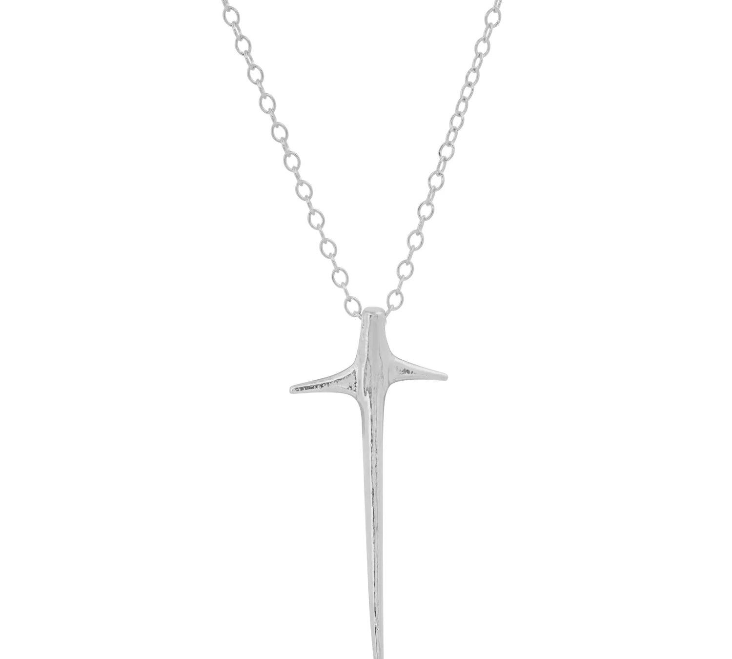 Thorn Necklace Pendant Necklace Elisabeth Bell Jewelry Small White Gold No Diamonds