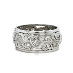 Antique 1930s Diamond Ring Cocktail Ring Roseark Vintage