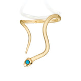 Turquoise Snake Ring Ring Perez Bitan