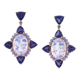 Lilac Nova Earrings Statement Earrings Karma El-Khalil