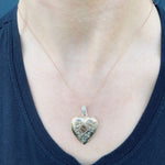 1940s Vintage Lockets Pendant Roseark Vintage LRG Dia  