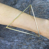 Pyramid Bangle, Gold Bangle Perez Bitan