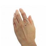 Solid Mini Snake Ring Ring Perez Bitan Sterling Silver