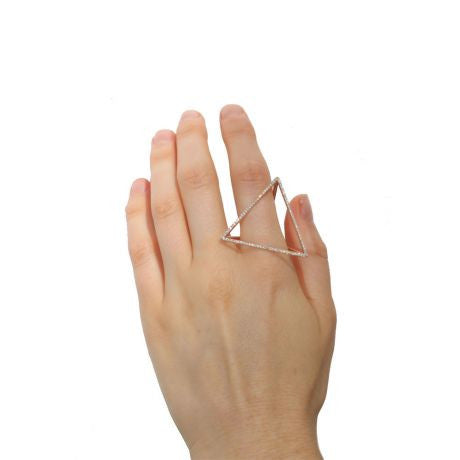 Diamond Pyramid Ring Ring Perez Bitan