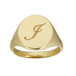 Initial Signet Ring Signet Ring Jaine K Designs J